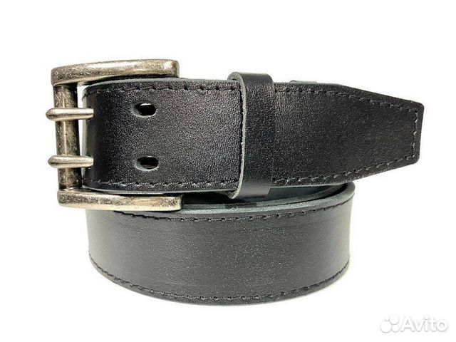 Ремень кожаный “Bear” 750 две застёжки