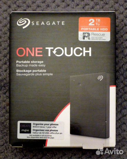 Внешний жесткий диск Seagate One Touch 2Tb