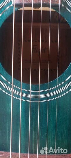 Акустическая гитара Flight D-155C MAH BL