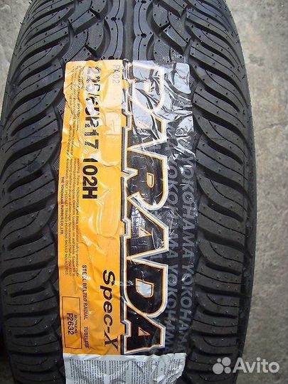 Yokohama Parada Spec-X PA02J 225/65 R17 102H