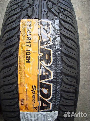Yokohama Parada Spec-X PA02J 225/65 R17 102H