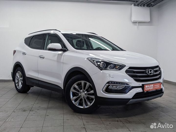 Hyundai Santa Fe 2.2 AT, 2018, 68 264 км