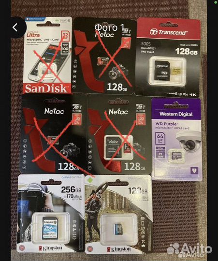 Карты памяти microsd / sd