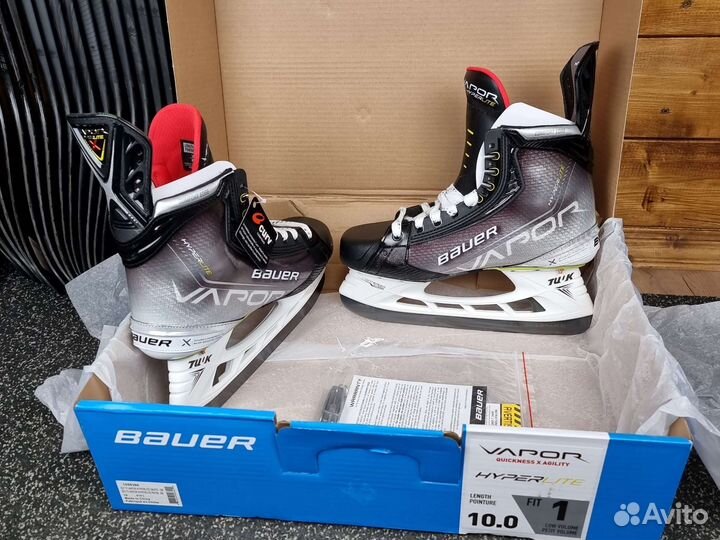 Коньки хоккейные Bauer Vapor Hyperlite SR 10фит1