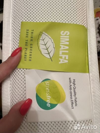 Матрас для люльки-кроватки mommy love 100х70 см