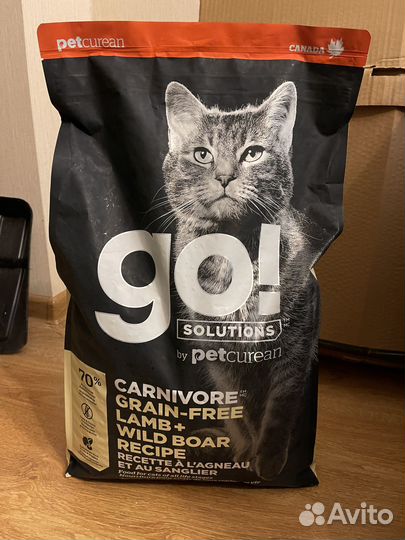 Корм для кошек GO. 7,26 кг. Ягненок и другие фирмы