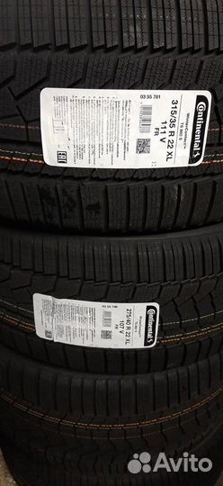 Continental ContiWinterContact TS 860S 315/35 R22 и 275/40 R22 111V