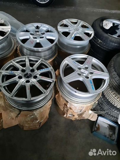 Диски литые r15 5x114 3 без пробега по РФ