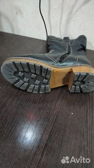 Сапоги женские натуральная кожа