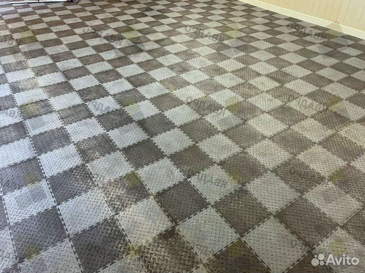 Модульный пол для гаража