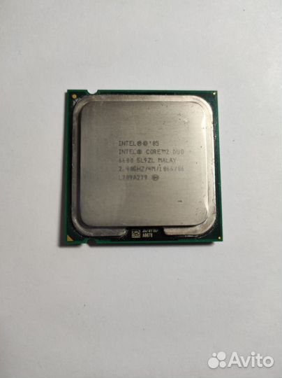 Процессор Intel E7200, E6600, SL6WK, SL4CG