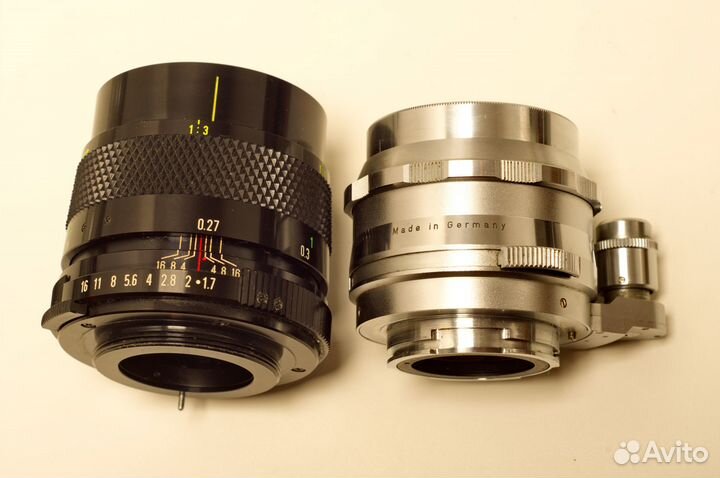 Объективы Xenon 1.9/50mm и Alpa 1.7/50mm