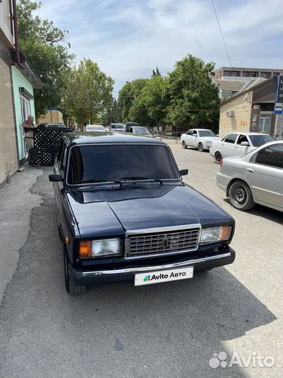 ВАЗ 2107 1.5 МТ, 2011, битый, 85 000 км