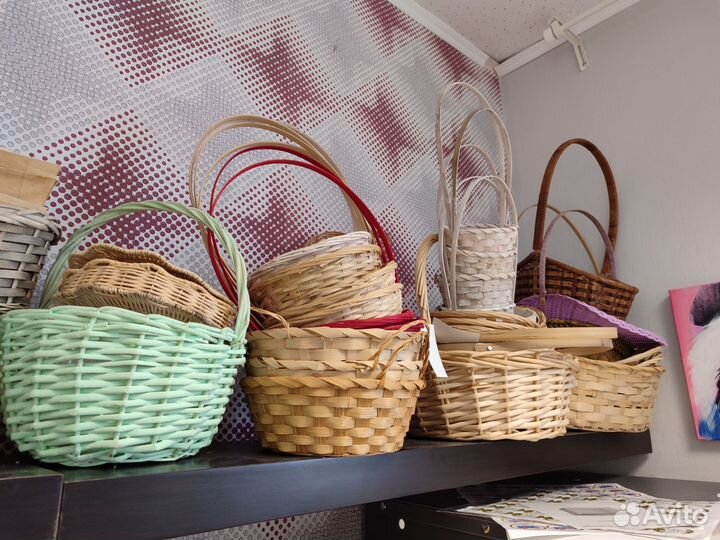 Корзины коробки ящики