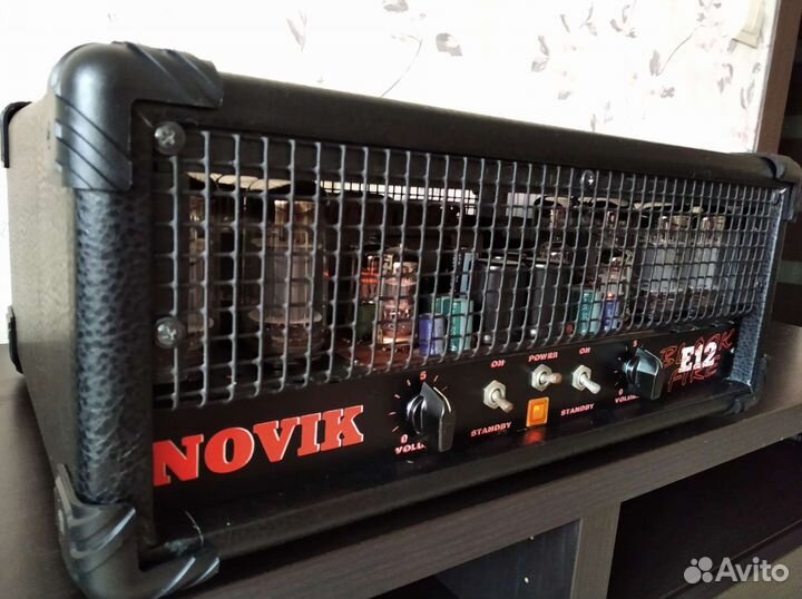 Ламповый стереоусилитель novik Е12