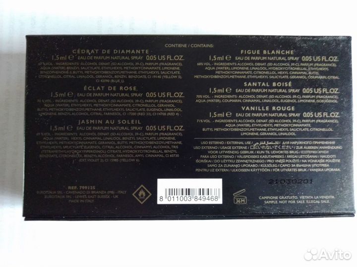 Набор бутиковой линейки ароматов Atelier Versace