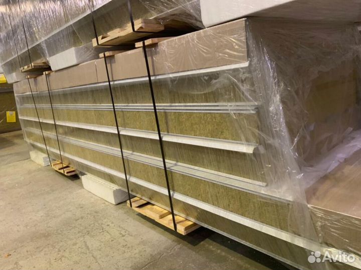 Сэндвич панели стеновые Мин Вата, пир,пур, Базальт