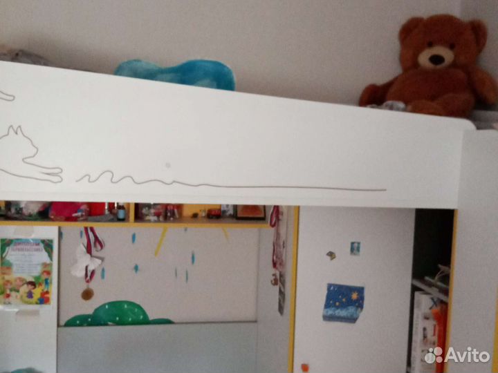 Детская кровать чердак