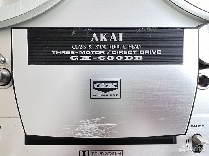 Катушечный магнитофон akai gx 630