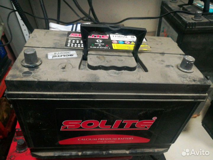 Б/У аккумулятор Solite 115D31L 95Ah