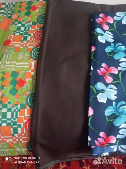 Ткани СССР.отрезы