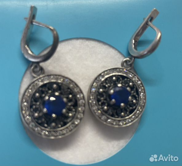 Серебряные серьги