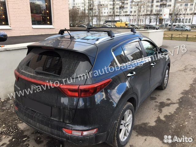 Багажник на крышу. Turtle (крыло). Монтаж