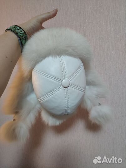 Шапка женская натуральный мех 