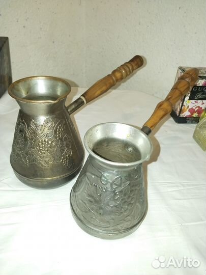 Турка медная для варки кофе СССР