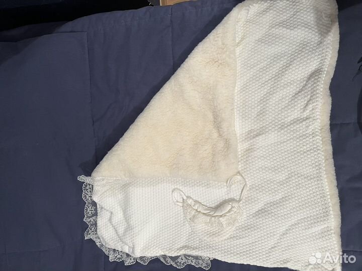 Конверт одеяло на выписку зимний