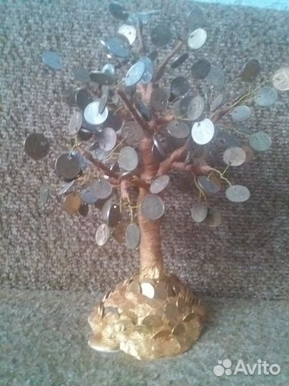 Продам денежное дерево ручной работы
