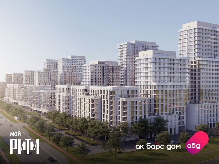 2-к. квартира, 65,1 м², 2/10 эт.