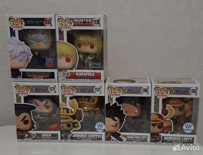 Funko pop/ one piece/ naruto/ demon slayer