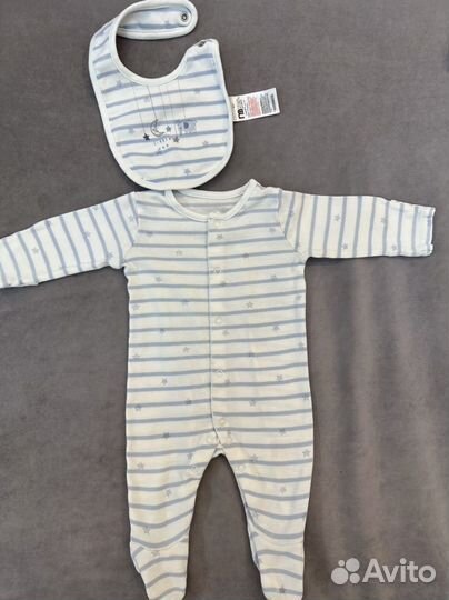 Пакет брендовых вещей на мальчика 1-3 мес