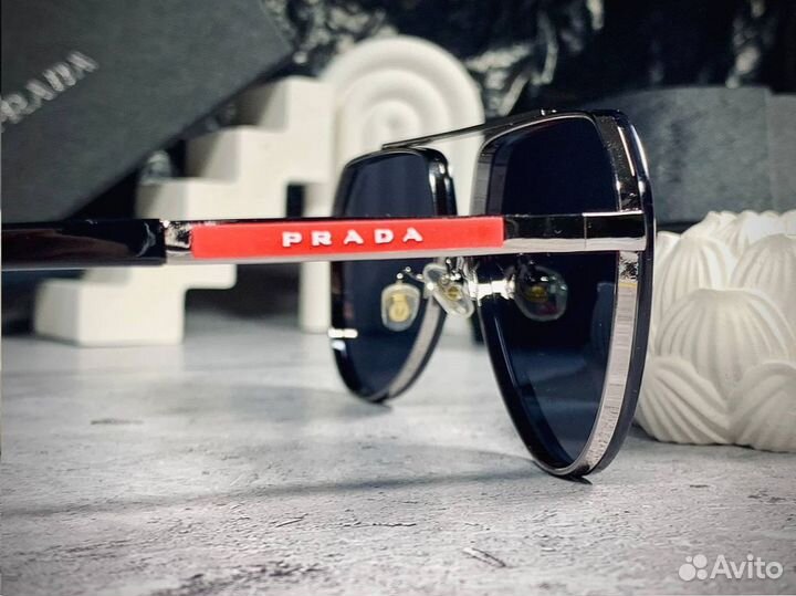 Очки Prada Aviator черные