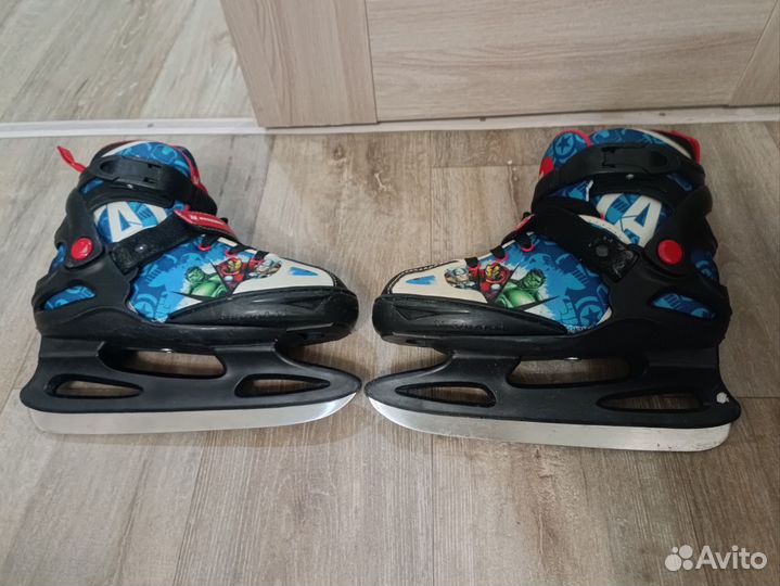 Коньки детские раздвижные 31-36