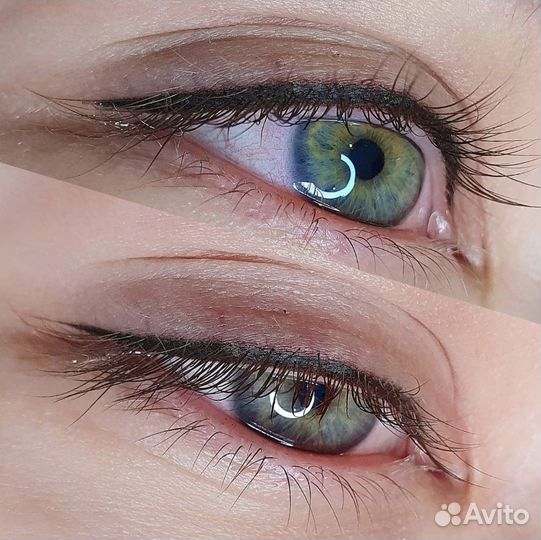 Перманентный макияж бровей губ и век татуаж