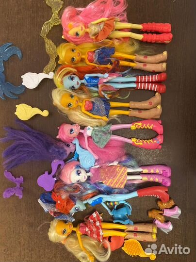 Куклы и лошади. My little pony коллекция