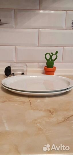 Овальная тарелка bergoff 30 см