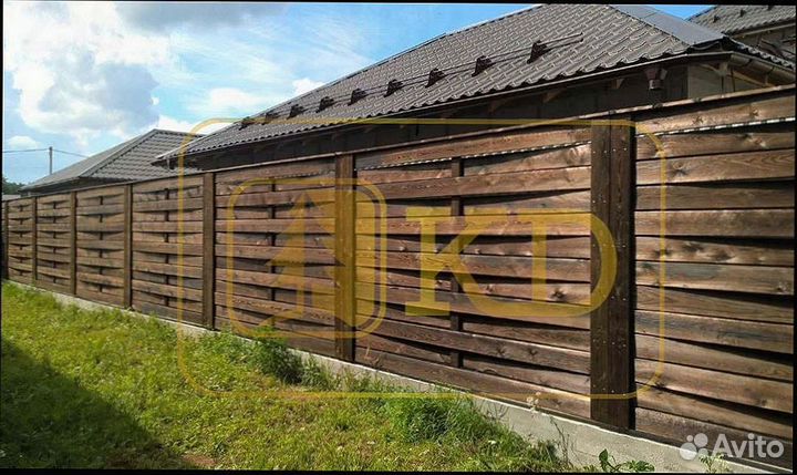 Доска для забора оптом