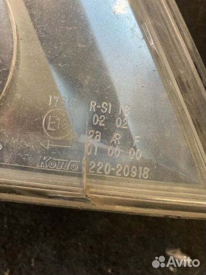 Фонарь левый subaru imreza gg2