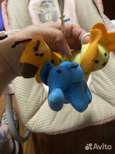 Детский качели шезлонг