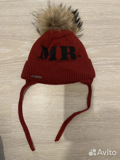 Зимняя шапка для мальчика orso bianco