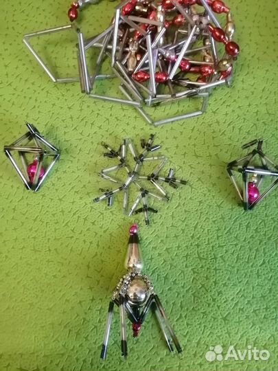 Елочные игрушки. Сосульки