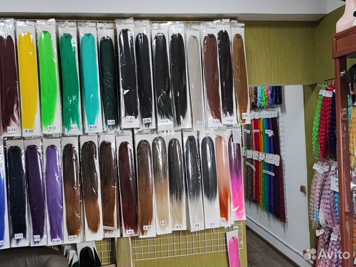 Материал афрокудри Канекалон и зизи