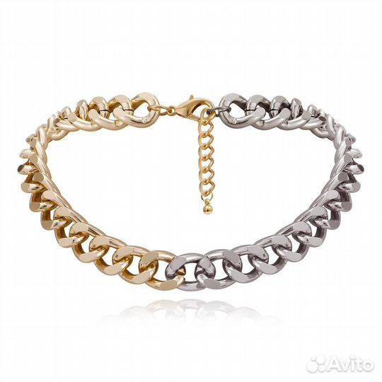 Колье чокер цепь