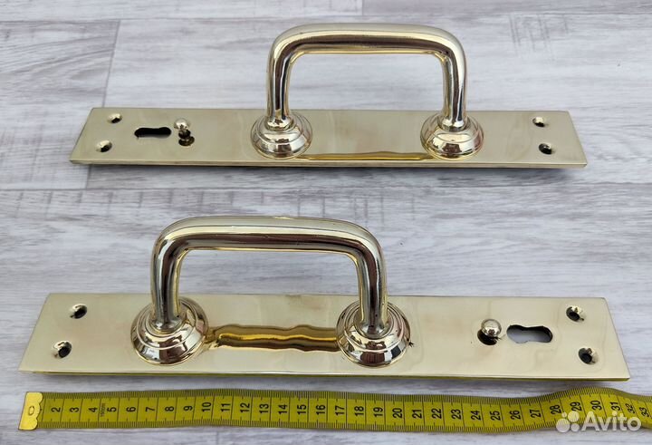 Дверные ручки старинные Пара