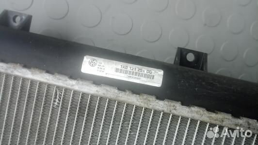 Радиатор системы охлаждения volkswagen touran (1T3), Номер 1K0121251DM (4GM17KA01)