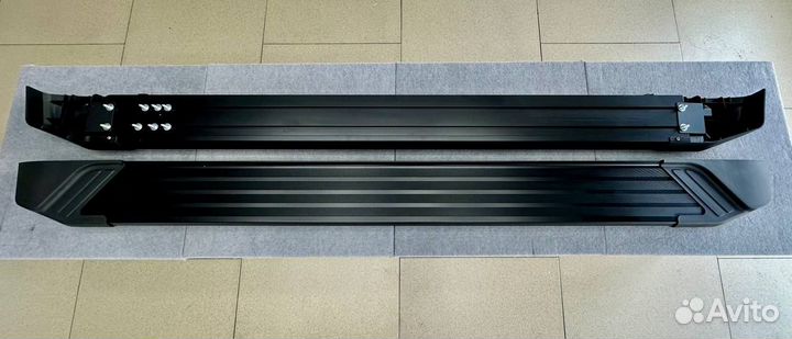 Пороги для Chery Tiggo 4 (2019-2024) Black