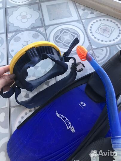 Ласты и маска для плавания детские